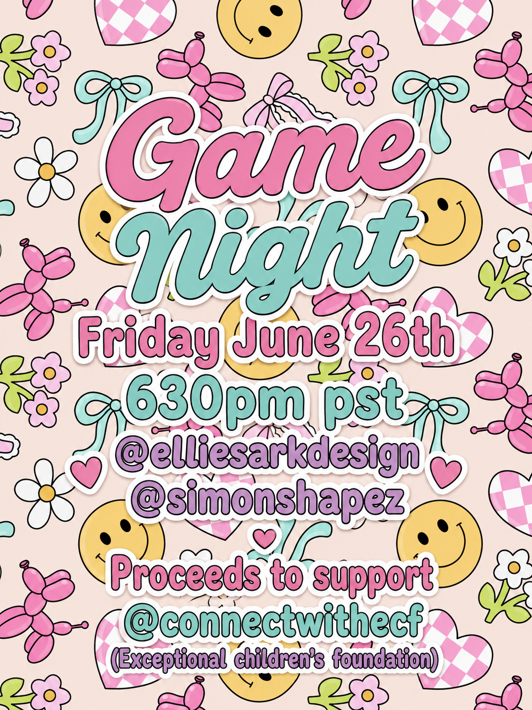 EADXSS Game Night June 26th