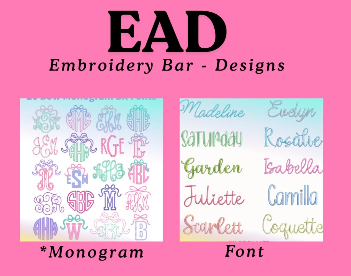 Embroidered Tote