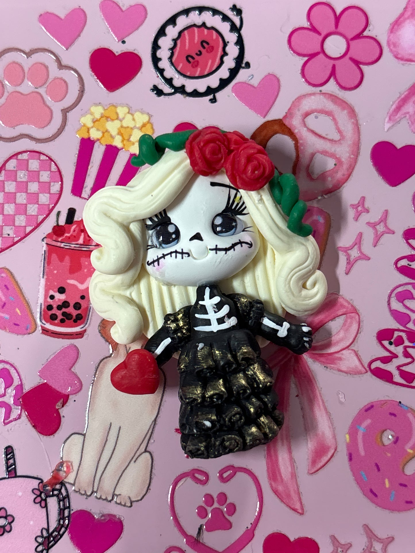 Halloween Clay Dolls