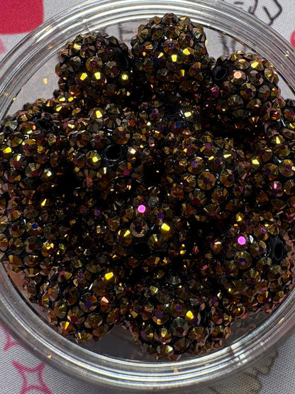12/14mm  Sparkle Bites Jelly/Rhinestone/Sugar Beads