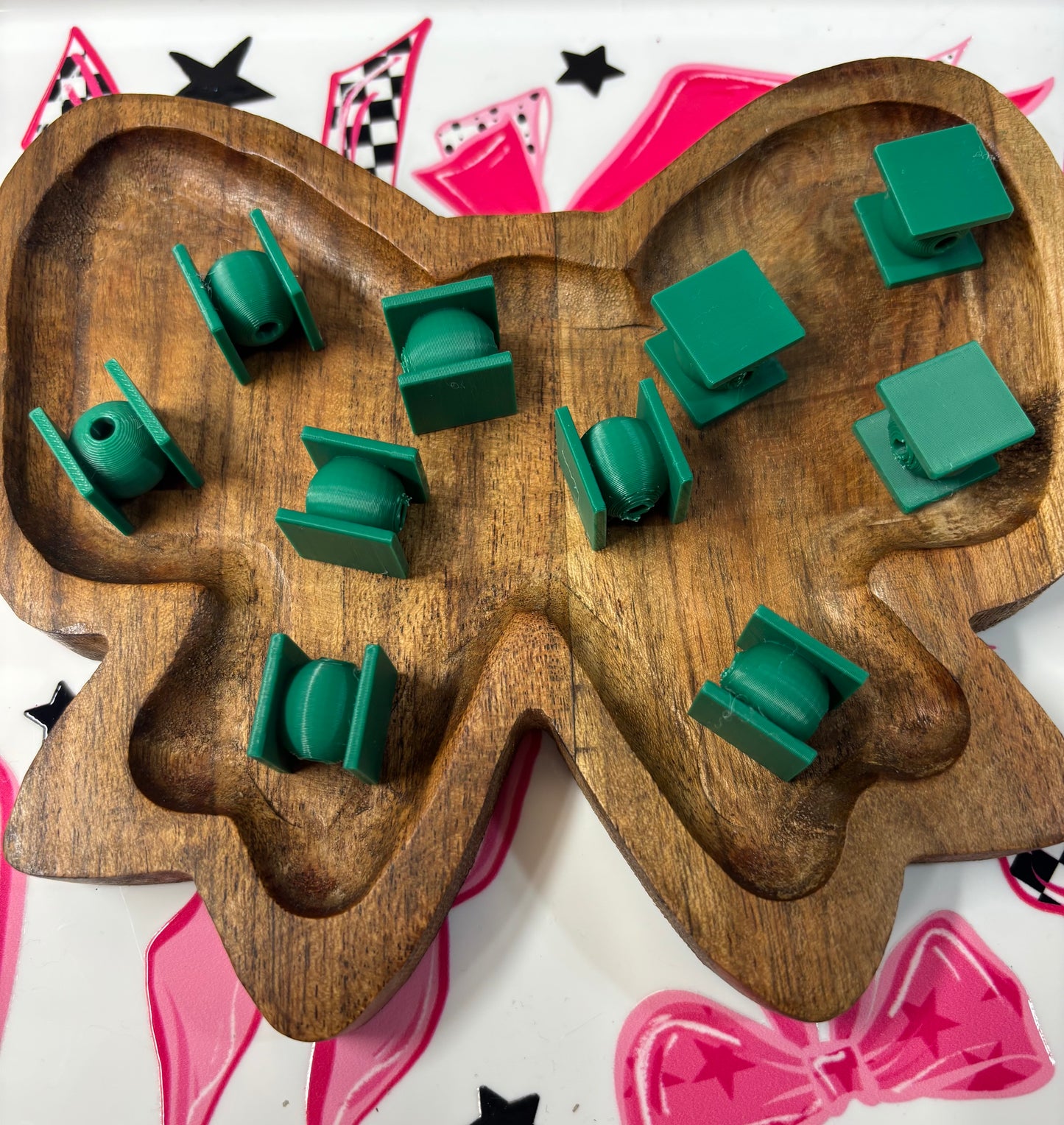 3D Printed Flatback Bead Bases