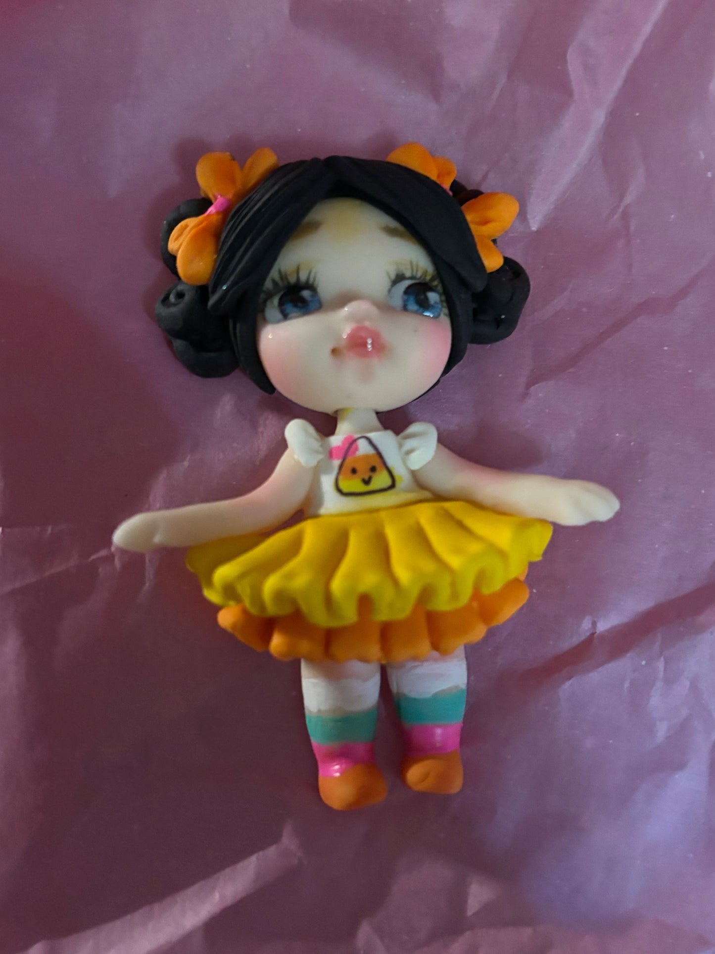 Preorder Halloween Clay Dolls