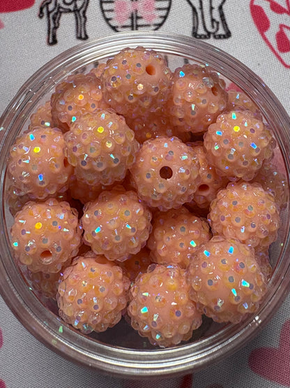 12/14mm  Sparkle Bites Jelly/Rhinestone/Sugar Beads