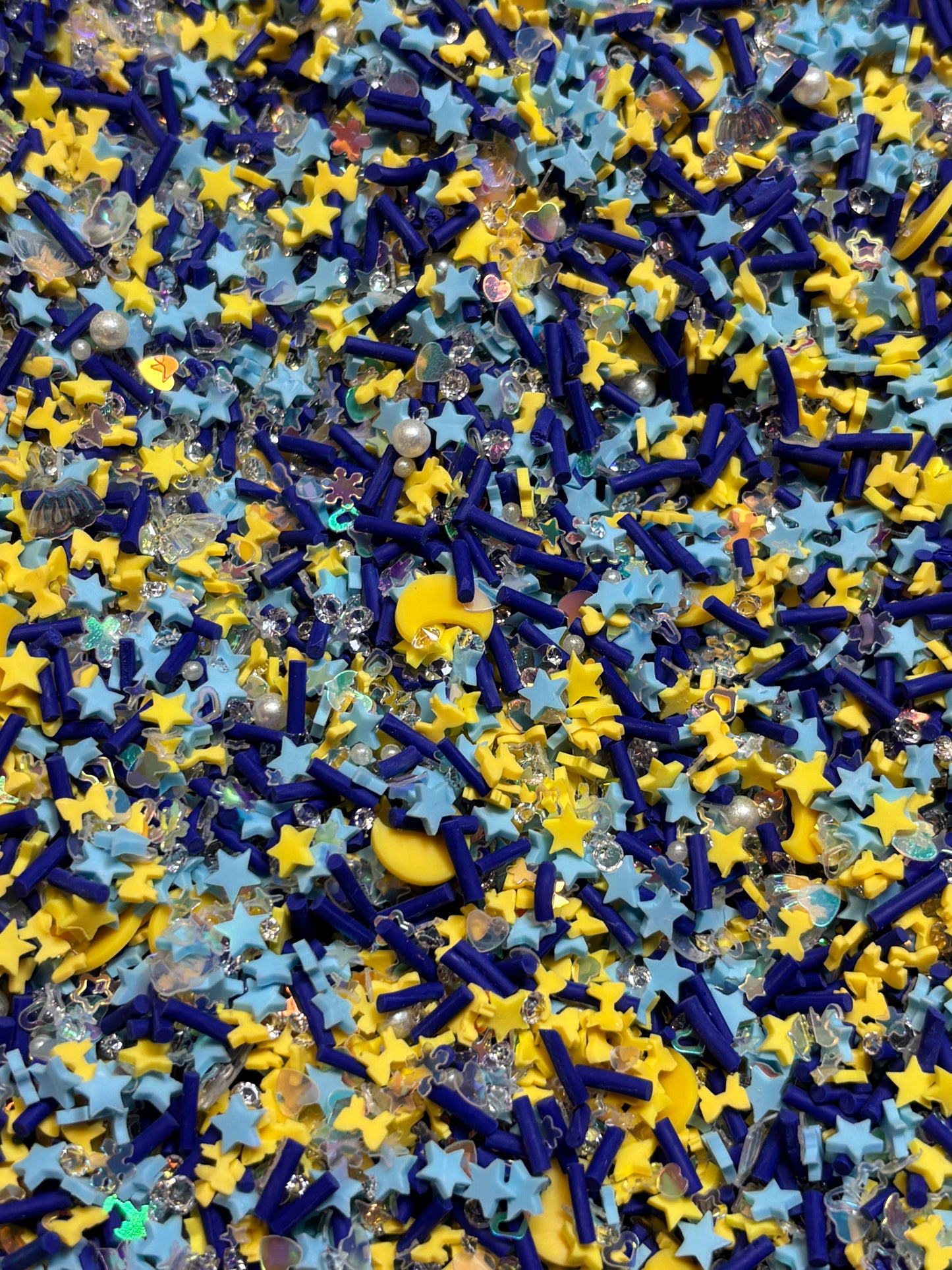 Cosmic Rays Polymer Clay Bow Bags