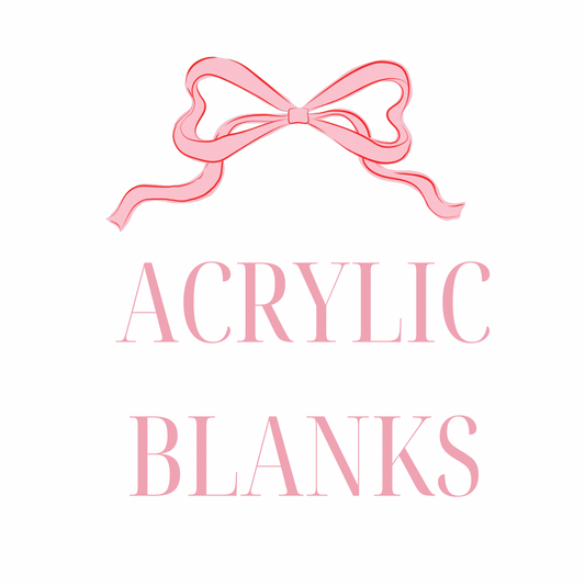 Acrylic Journal Blank Set with Journal Rings (Size A5)