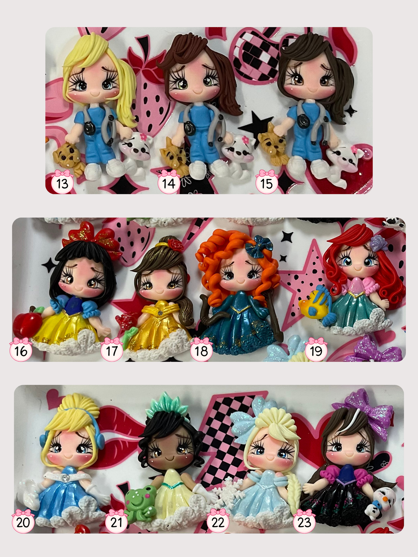 Boujee Clay Dolls