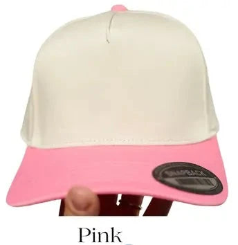 Edgy Icons WIFEY Embroidered Hat - Natural/Pink - Ready to Ship