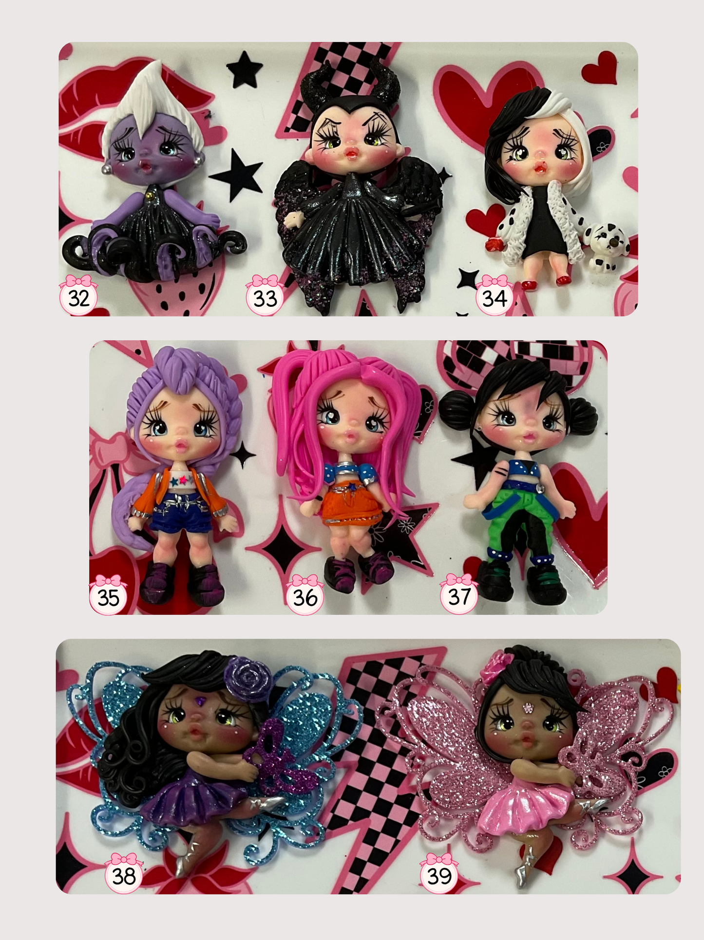 Boujee Clay Dolls