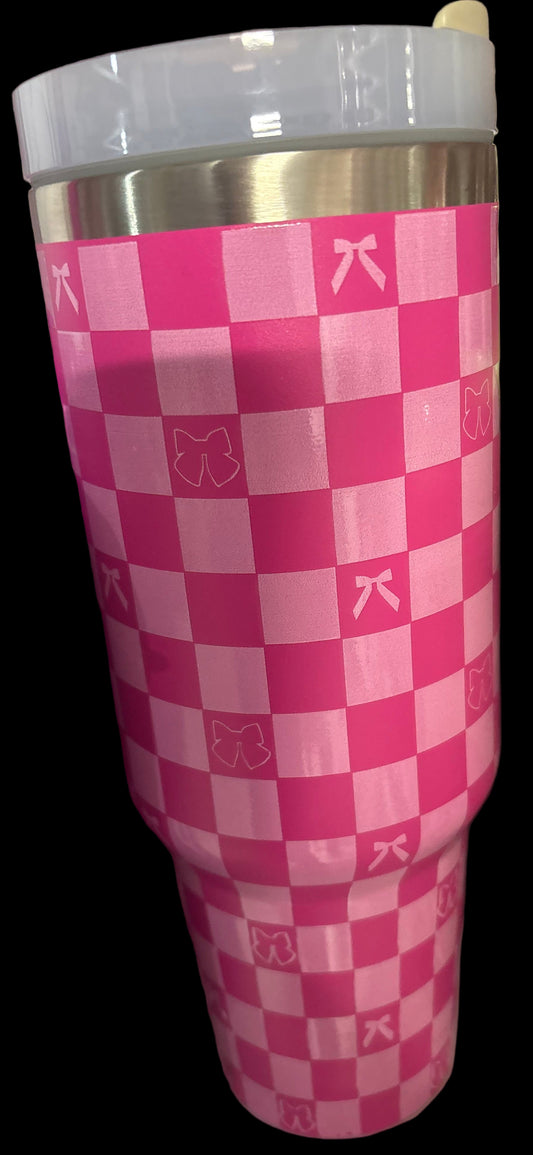40oz Bow Tumbler