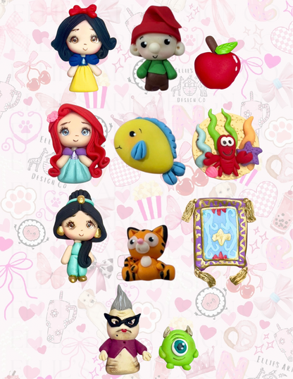 Mini Clay Dolls