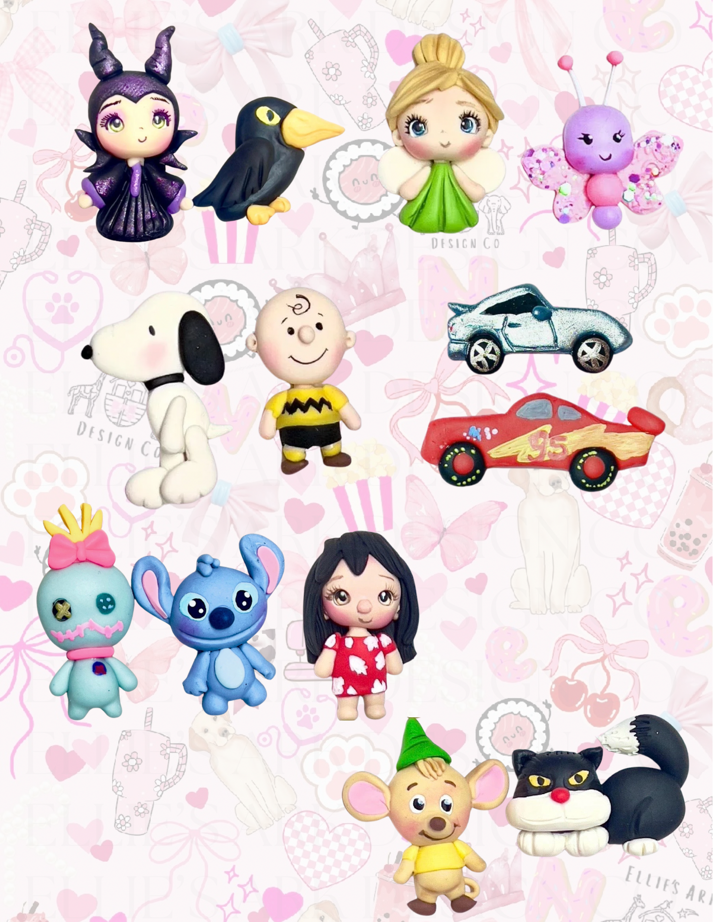 Mini Clay Dolls