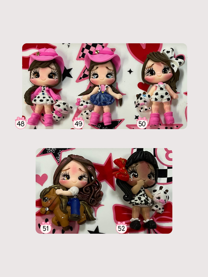 Boujee Clay Dolls