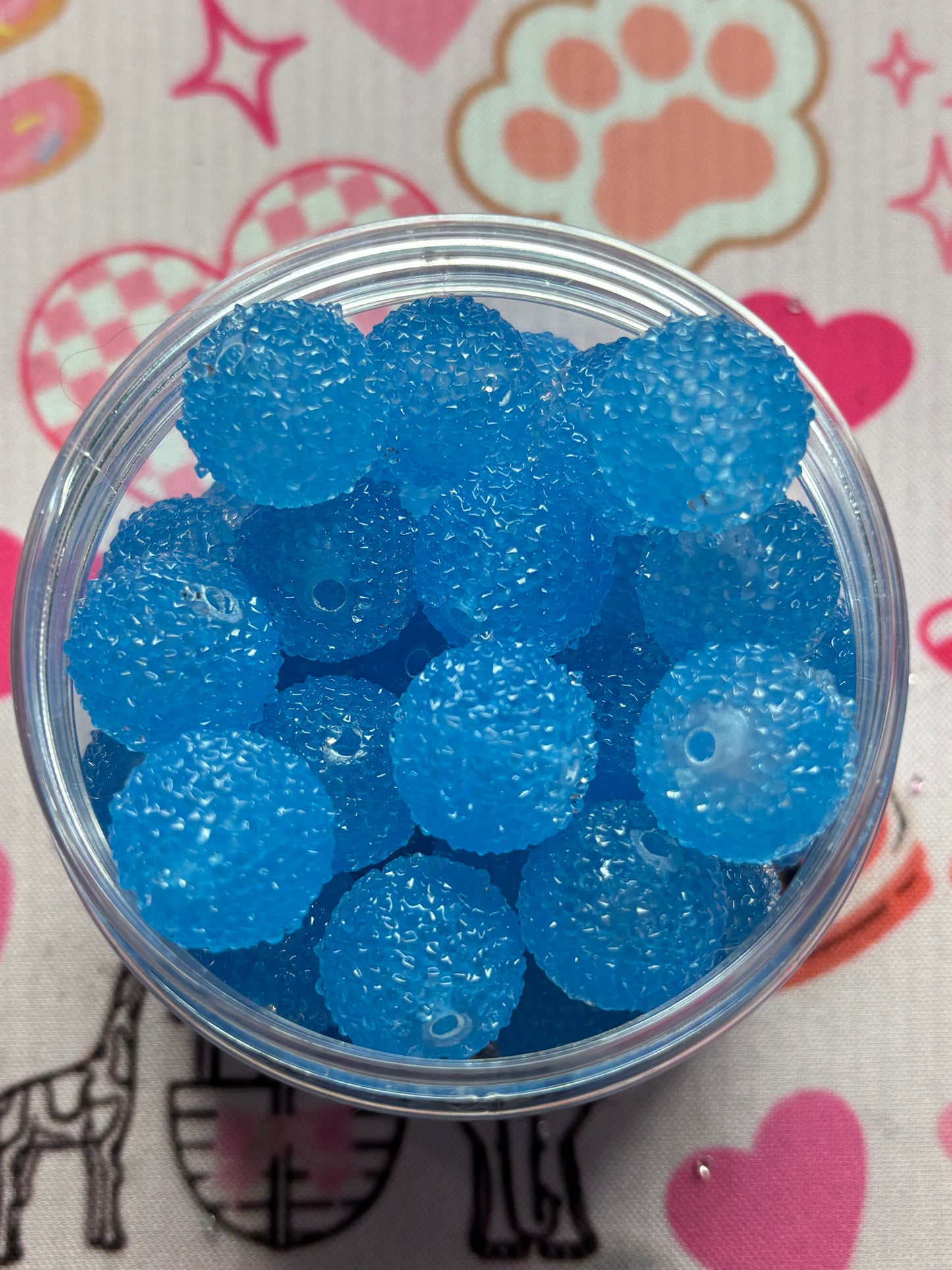 12/14mm  Sparkle Bites Jelly/Rhinestone/Sugar Beads
