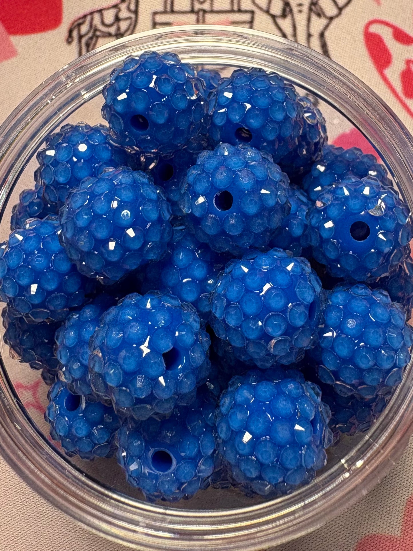12/14mm  Sparkle Bites Jelly/Rhinestone/Sugar Beads