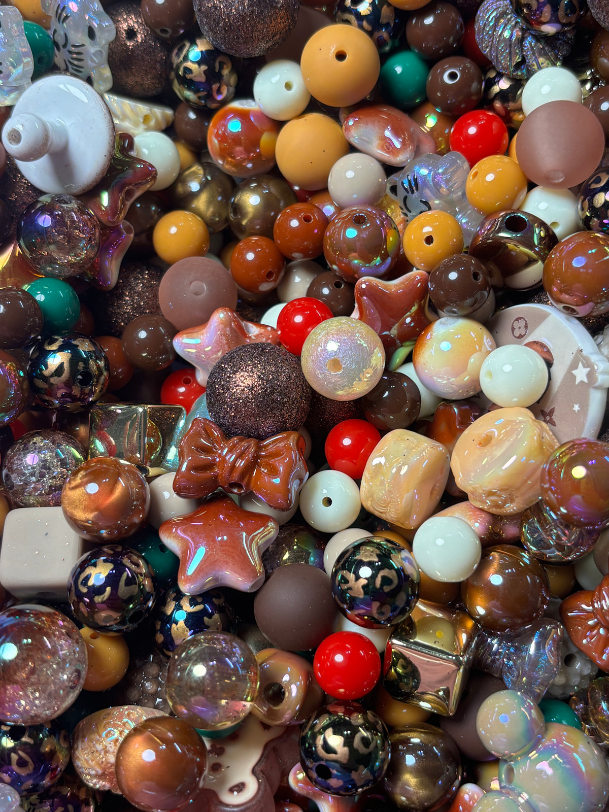 Vintage Christmas Bead Scoop