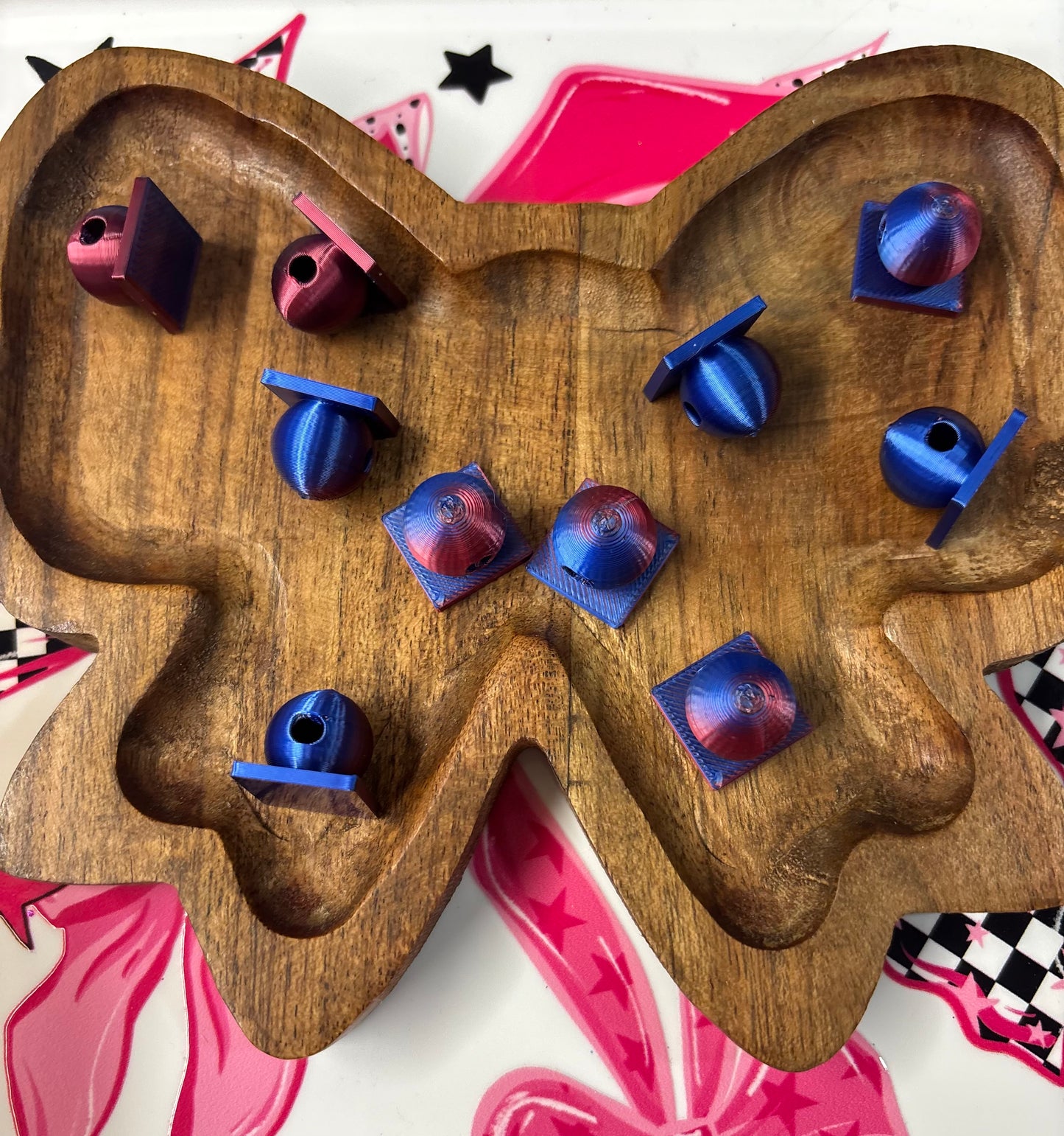 3D Printed Flatback Bead Bases