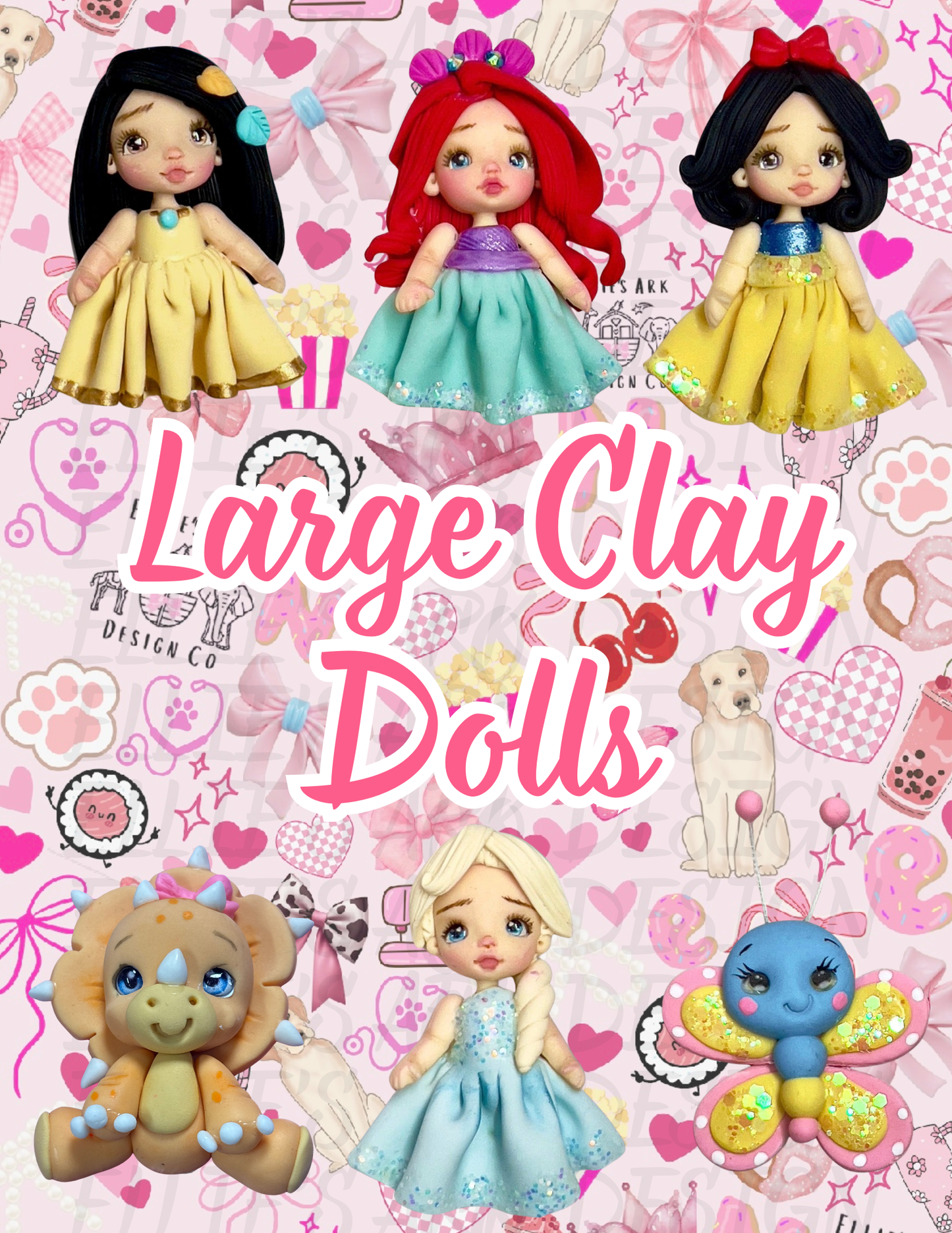 Large Clay Dolls