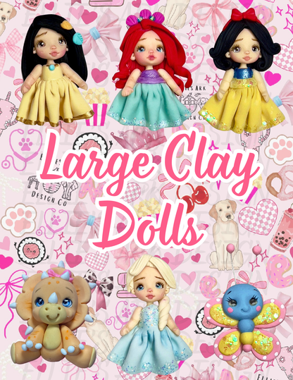Large Clay Dolls
