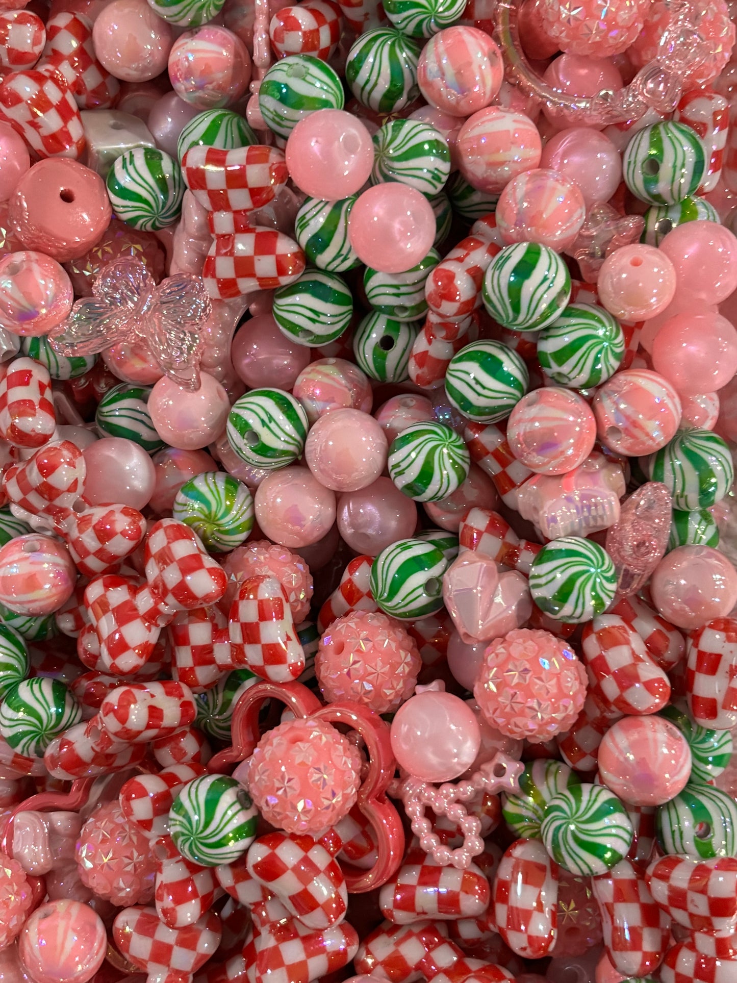 Peppermint Twist Bead Scoop