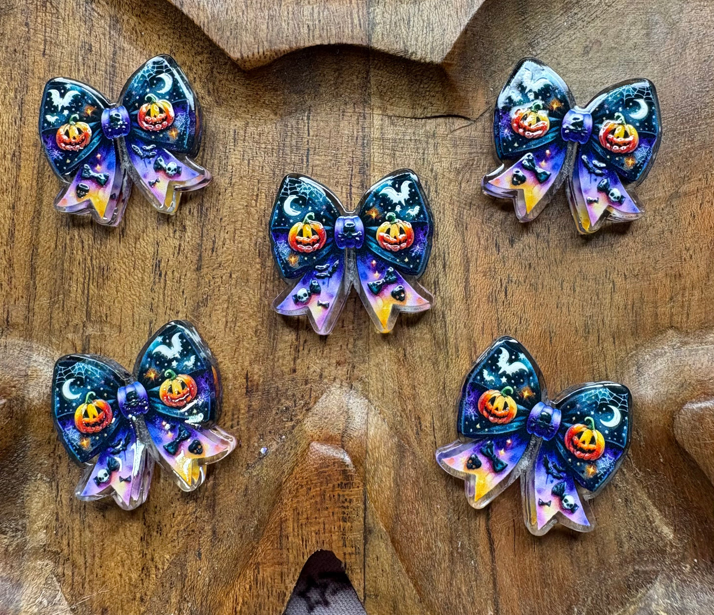 Halloween Bow - Acrylic Focal