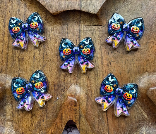 Halloween Bow - Acrylic Focal