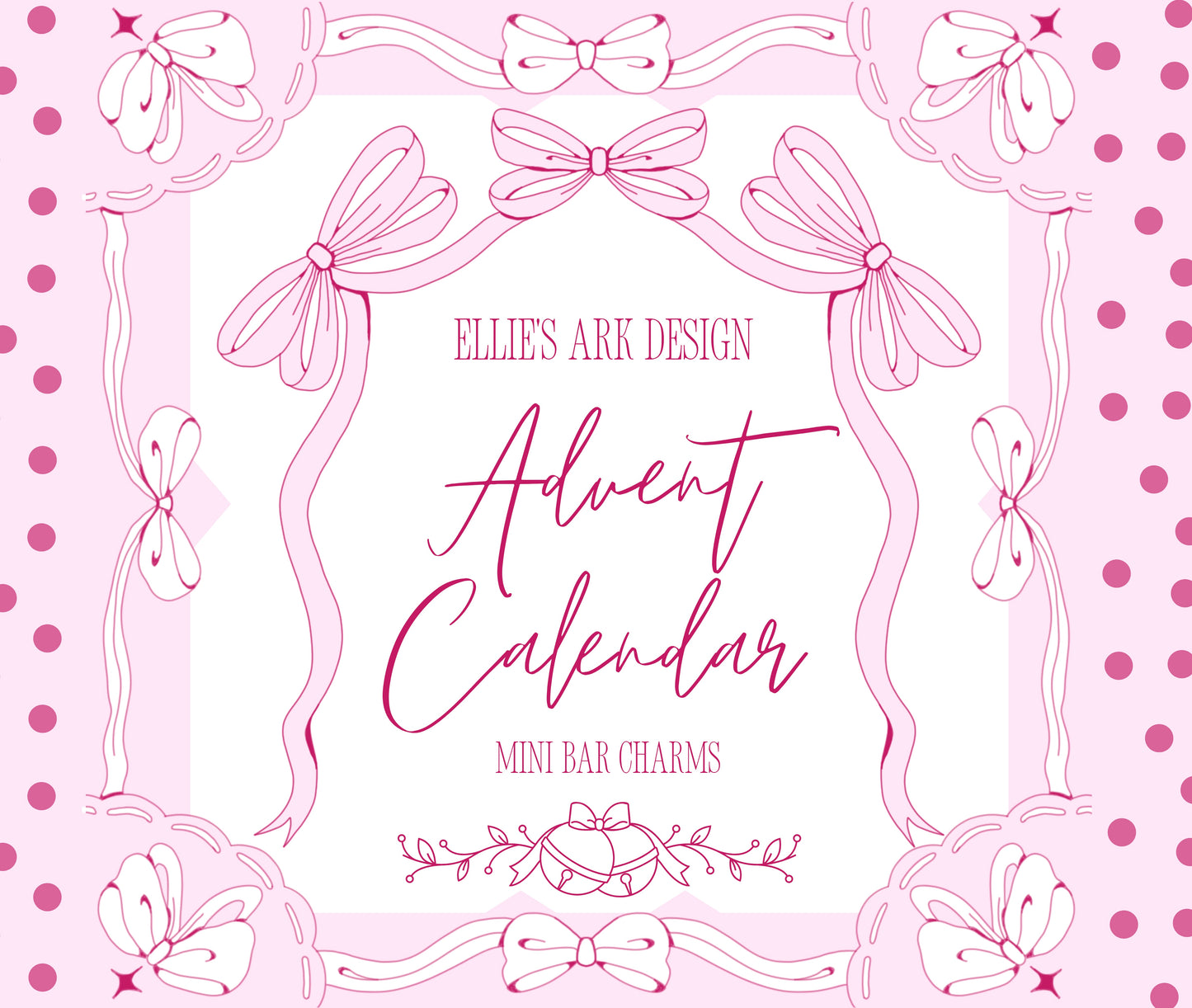 Black Friday Ellie’s Ark Design Advent Mini Charm Bar Calendar