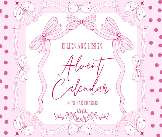 Black Friday Ellie’s Ark Design Advent Mini Charm Bar Calendar