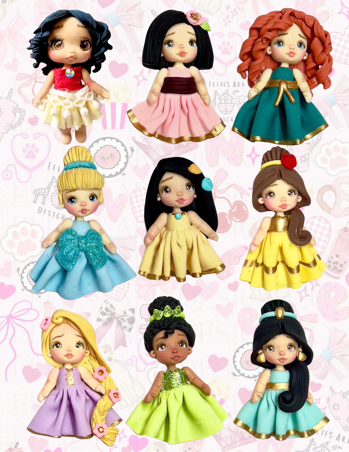 Large Clay Dolls
