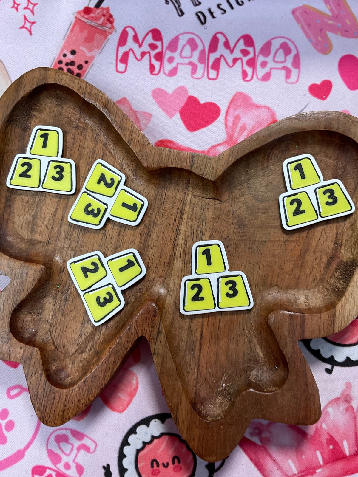 Exclusive 3D Charms - 5 pack