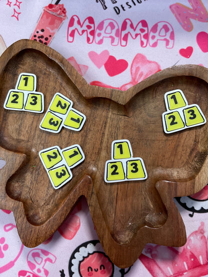 Exclusive 3D Charms - 5 pack