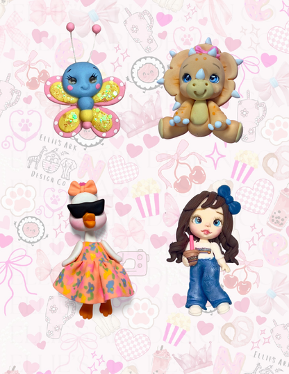 Large Clay Dolls