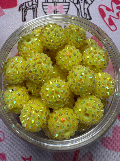 12/14mm  Sparkle Bites Jelly/Rhinestone/Sugar Beads