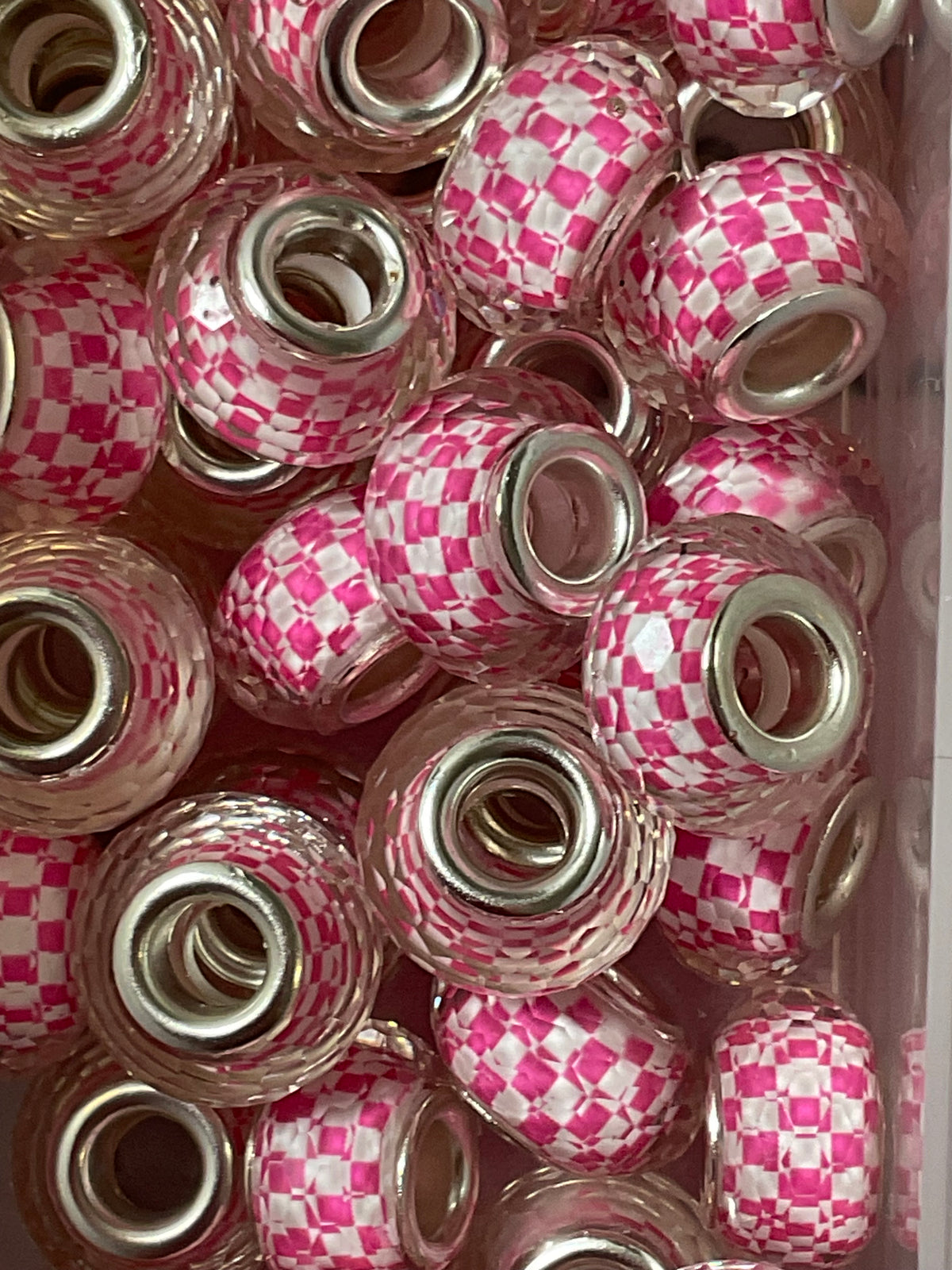 Hot Pink Checkered