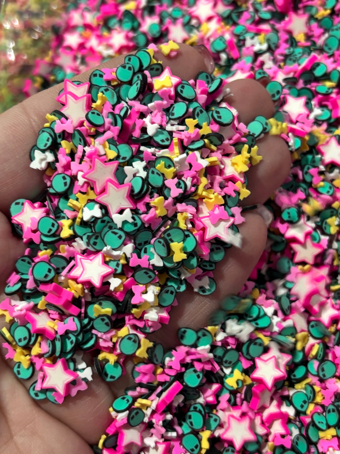 Outta This World Polymer Clay Bow Bags