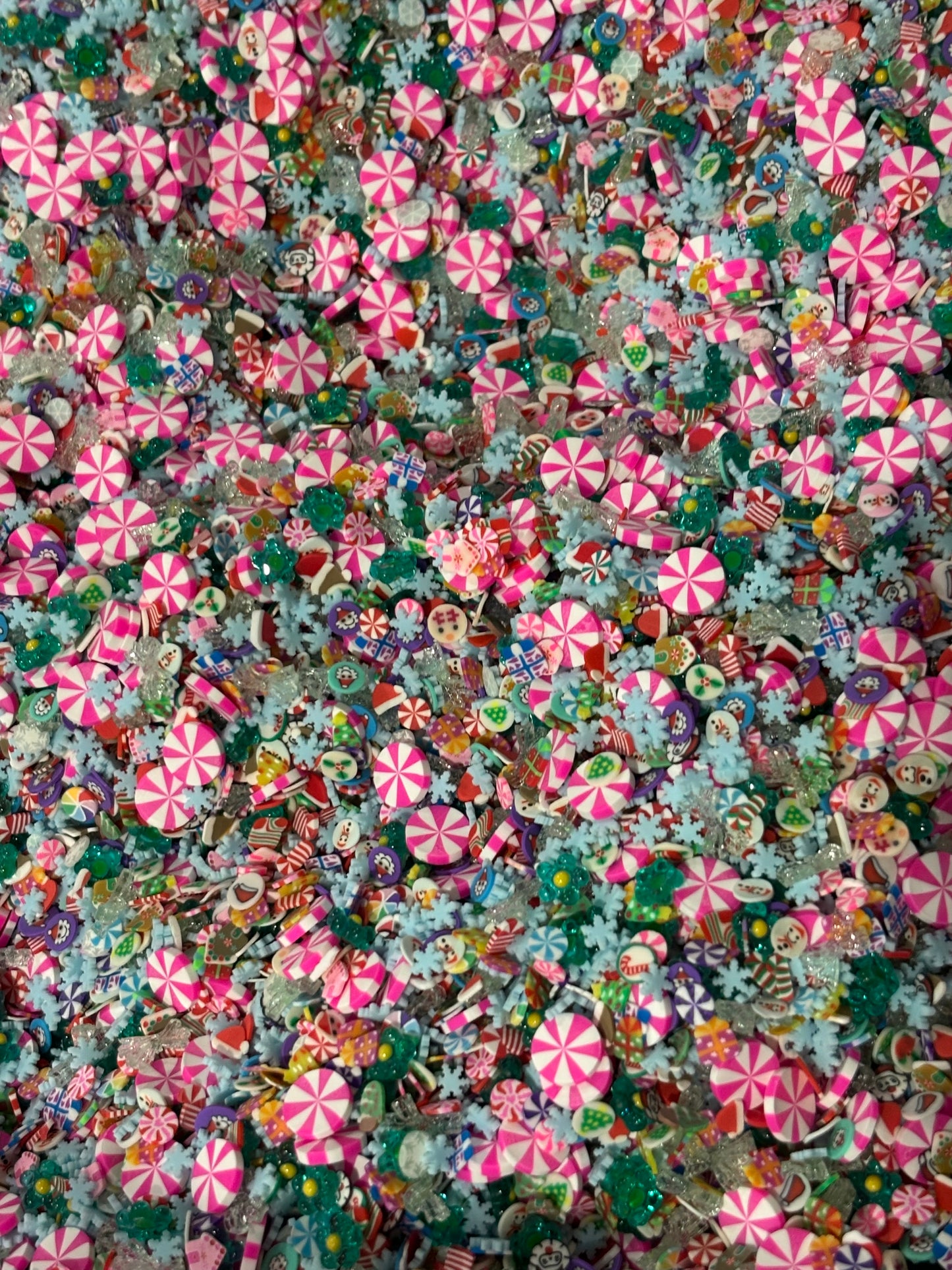 Merry and Bright Polymer Clay Bow Bags