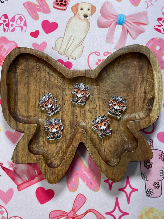 Western Cow - Acrylic Focal