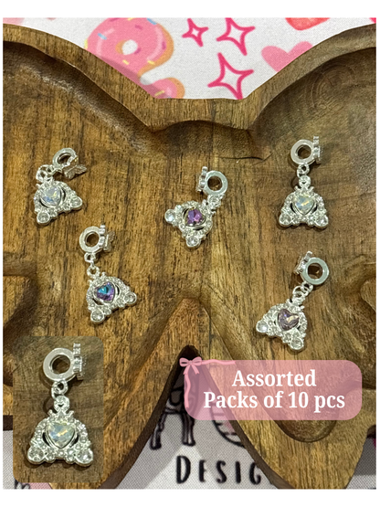 Bail Beads with Charms