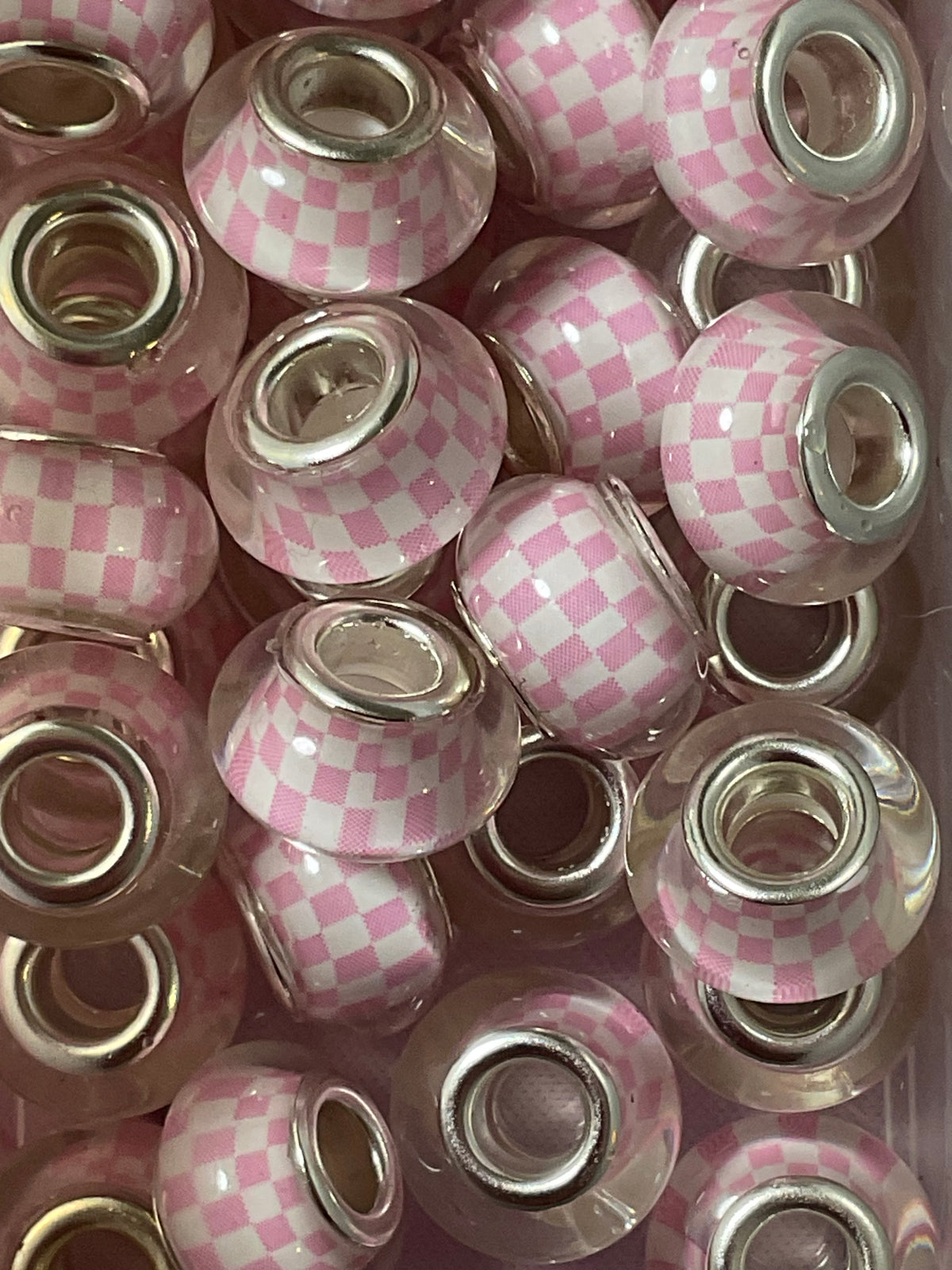 Pink Checkered