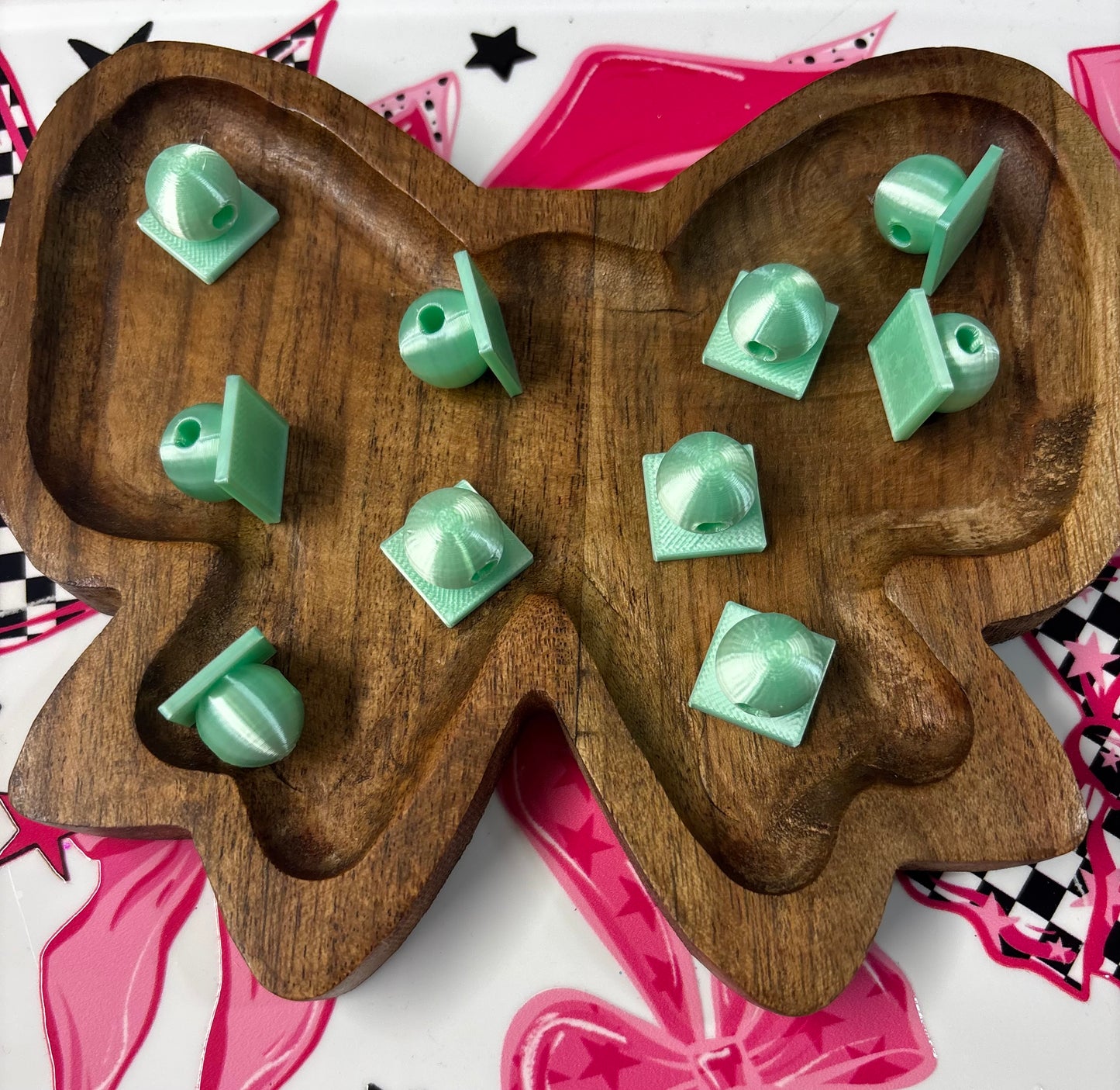 3D Printed Flatback Bead Bases