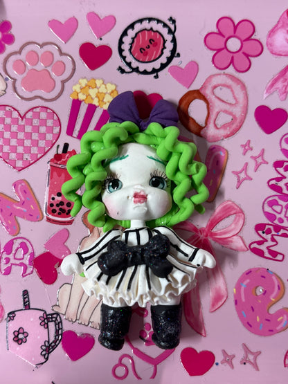 Halloween Clay Dolls