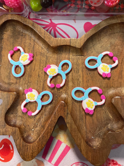 Exclusive 3D Charms - 5 pack