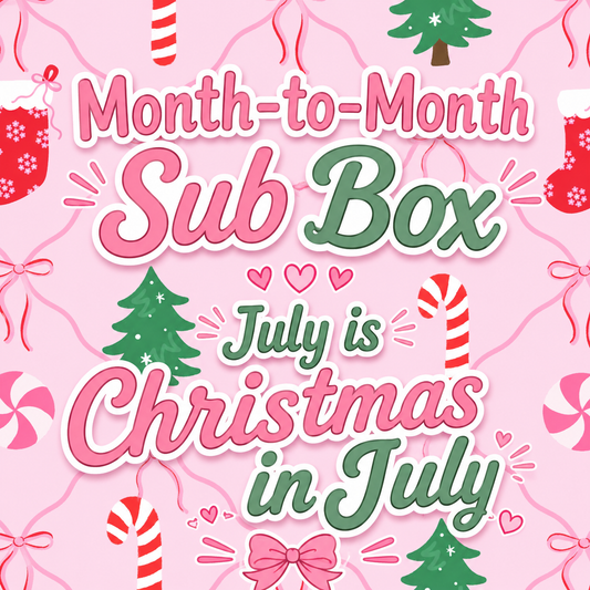 EAD Mini Bar Subscription Month to Month- Christmas in July theme