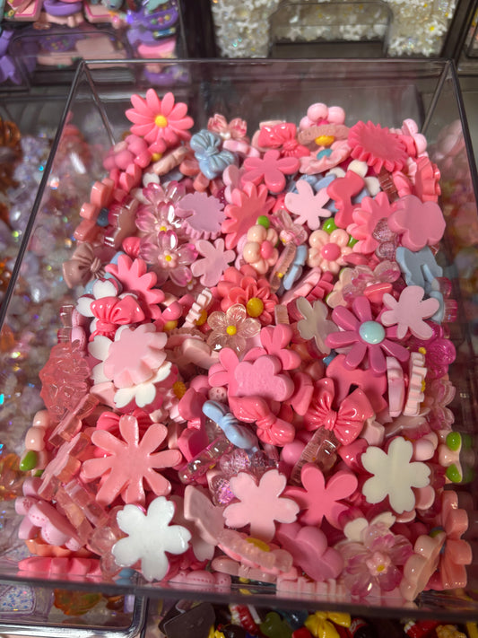 Pink floral Scoop
