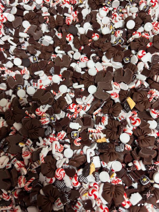 Mini Chocolate Christmas Scoop