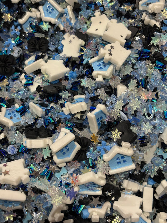 Winter blue scoop