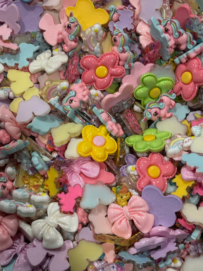 Rainbows, Florals, and Bows Oh My Scoop