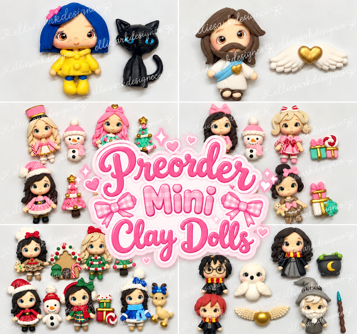 Preorder Clay Dolls