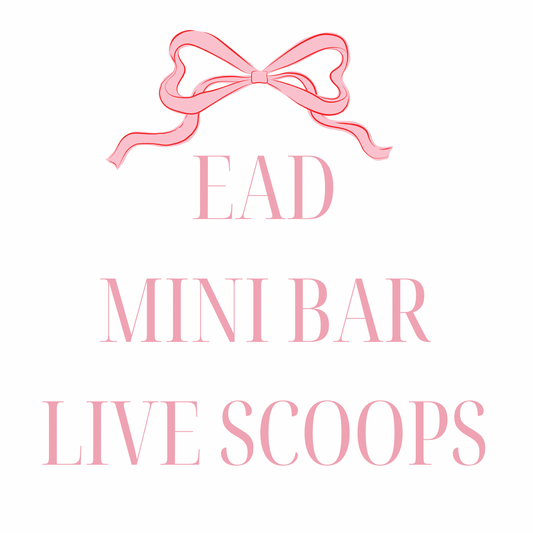 LIVE EAD Mini Bar Scoops