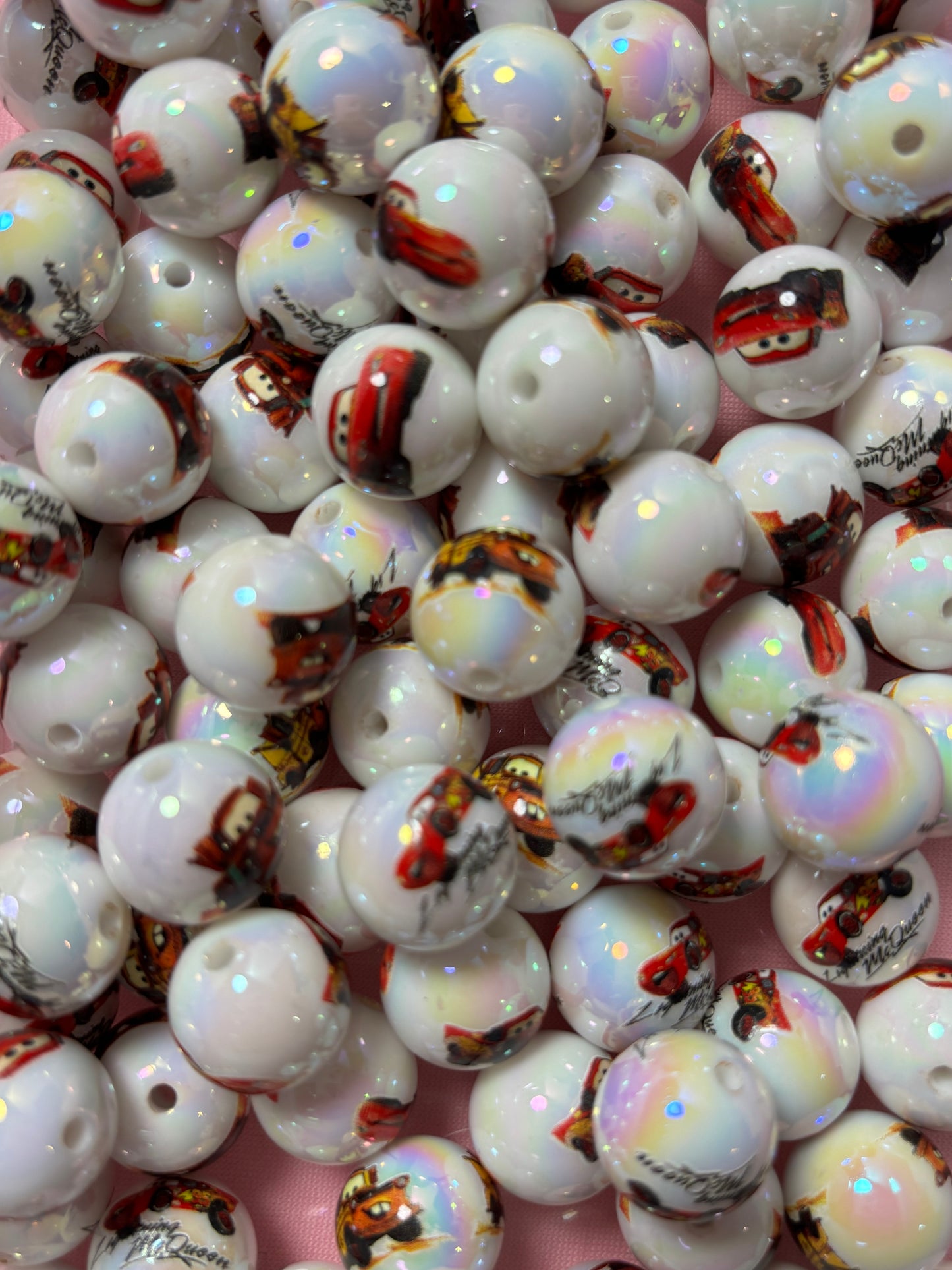 Vroom Vroom 16mm Beads Assorted Characters
