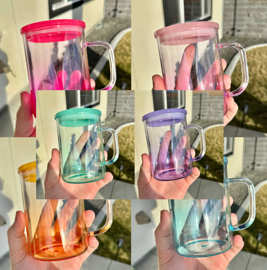 UVDTF Wrap/Decal Ombre Glass Mug